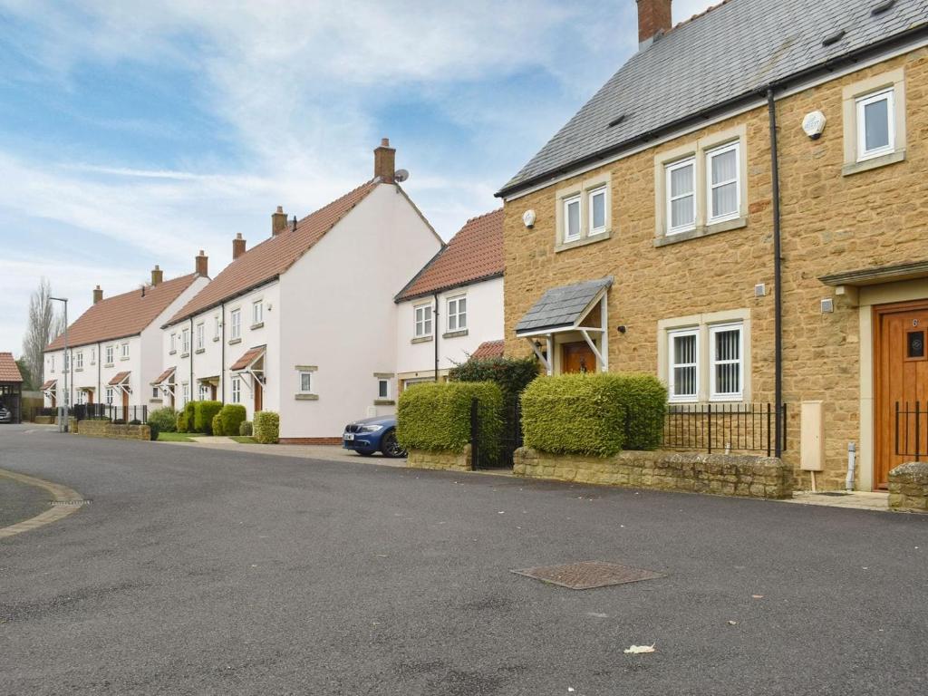 a row of houses on a street at Hollies Cottage 7 - Ukc4523 in Martock