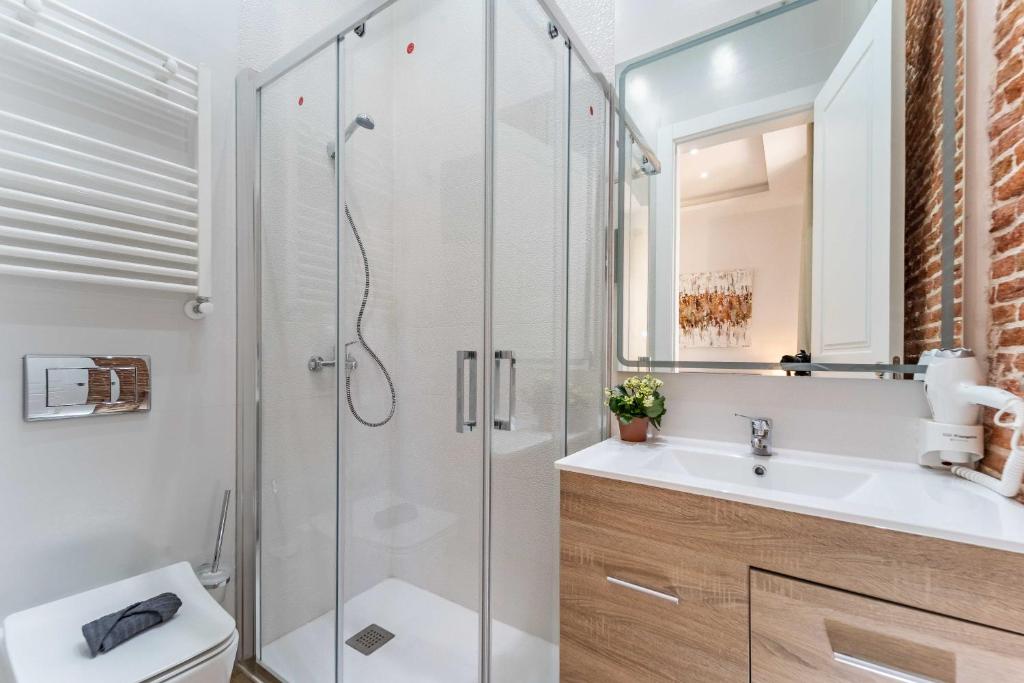 A bathroom at Premium Apartment La Latina