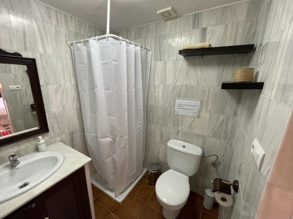Koupelna v ubytování Villa Marver