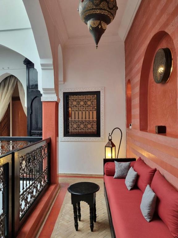 Posezení v ubytování Riad les Rêves d'Amélie