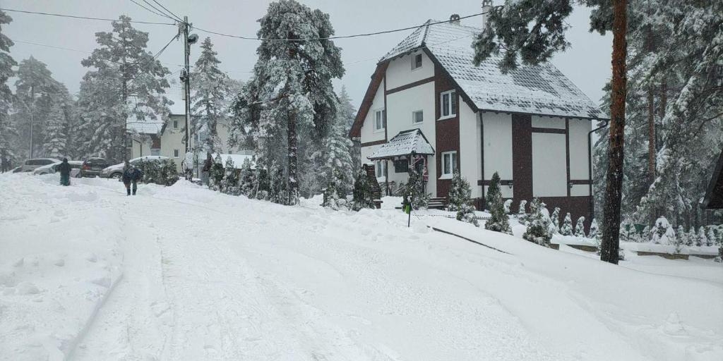 Apartmani Borova Iglica Divčibare v zimě