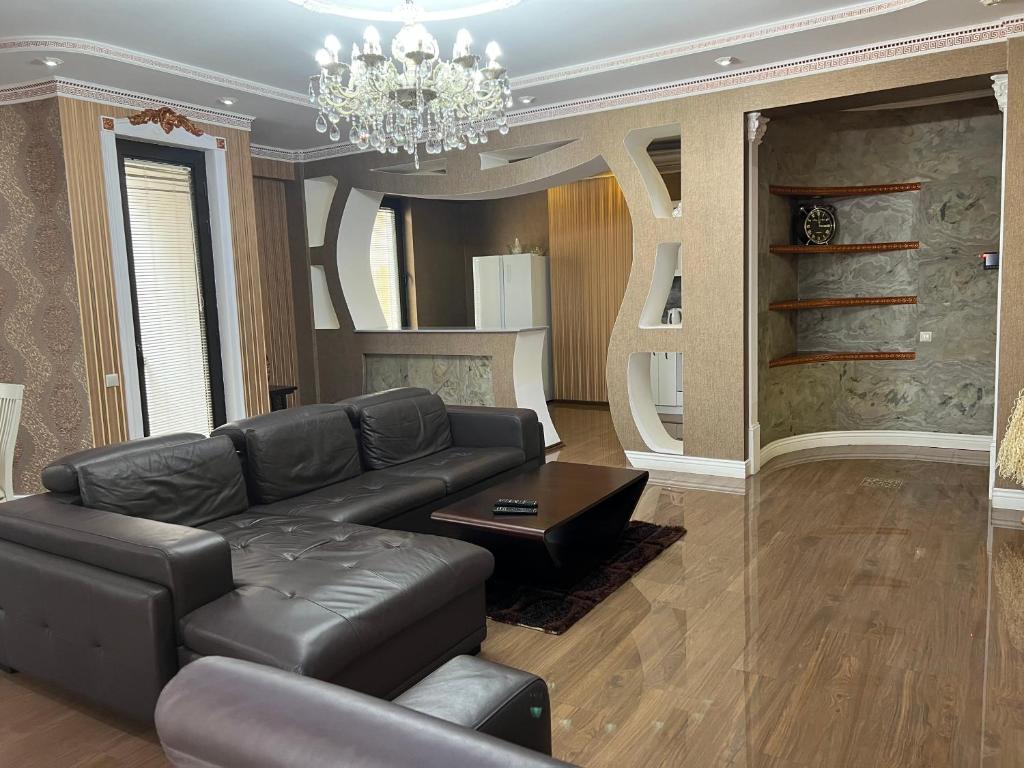 Χώρος καθιστικού στο Cosy Apartment In the City Centre