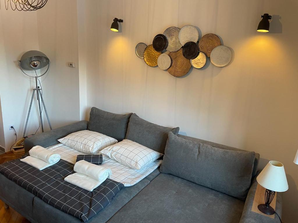 Posezení v ubytování Apartments Gozdni Raj Rogla