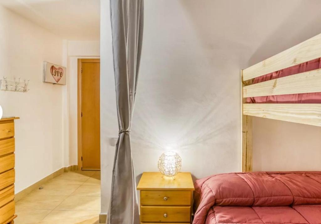Postel nebo postele na pokoji v ubytování Apartamento vistas panorámicas