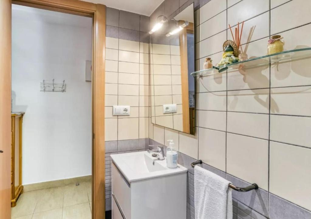 Koupelna v ubytování Apartamento vistas panorámicas