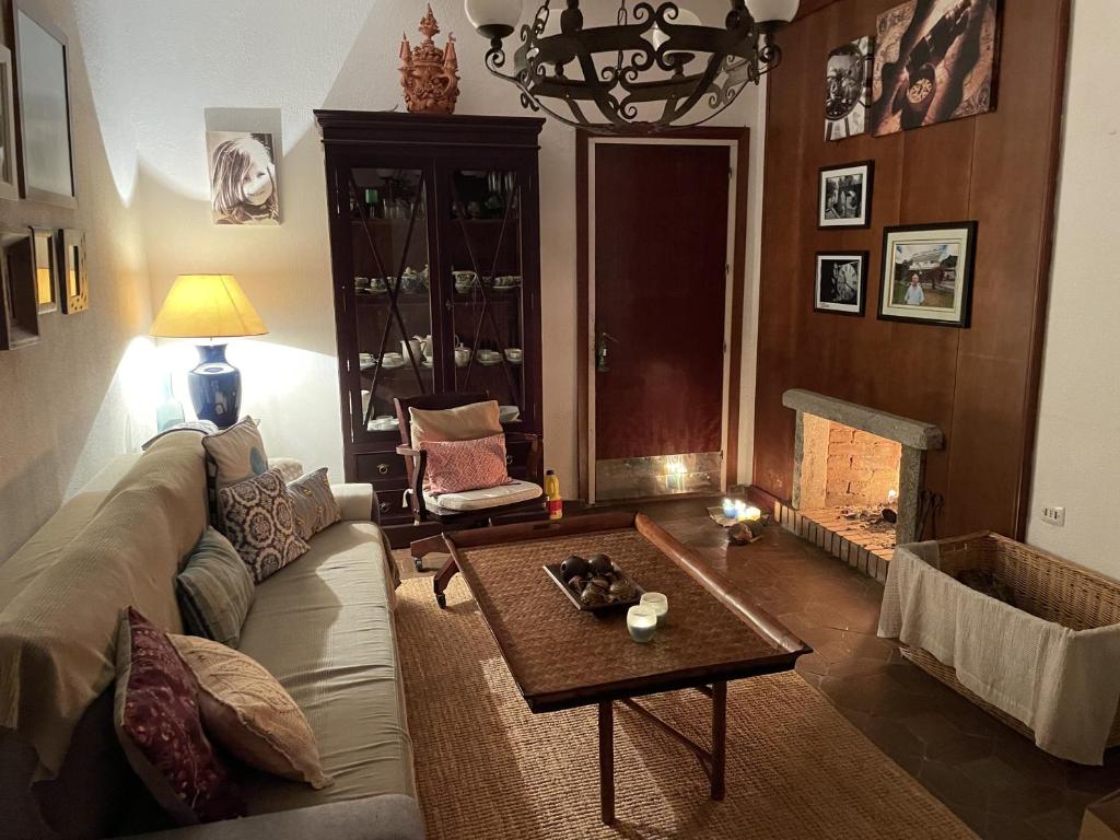 Posezení v ubytování Villa Marver
