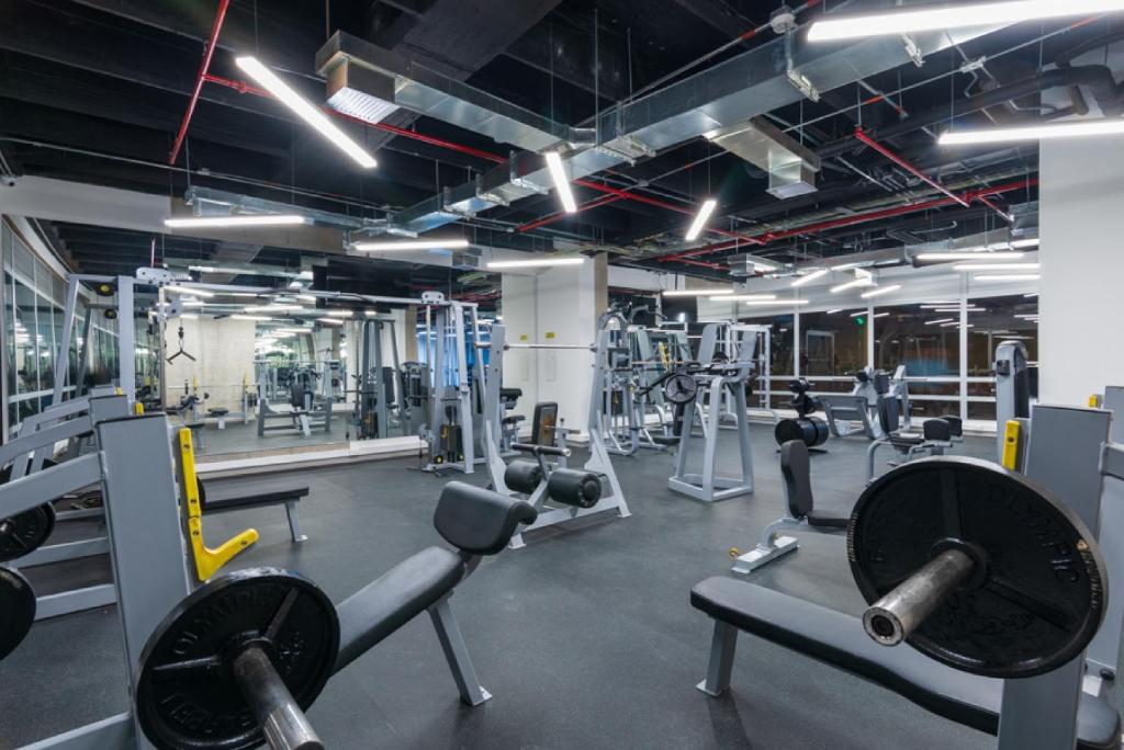 Fitness centrum a/nebo fitness zařízení v ubytování Pop Art Hotel Tocancipá y Centro de Convenciones