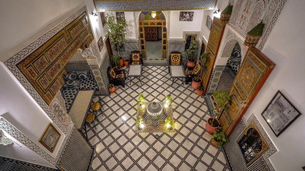 Area soggiorno di Riad Green House