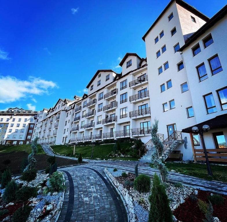 Budova, kde se apartmán nachází