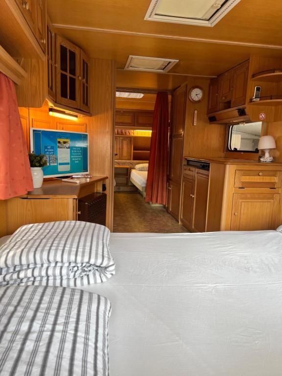 Kuchyň nebo kuchyňský kout v ubytování Caravan Cavallino - Valentini in Campeggio Union Lido