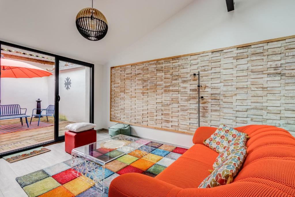 Et opholdsområde på Espaces 55, Maison de ville au centre de Lavaur