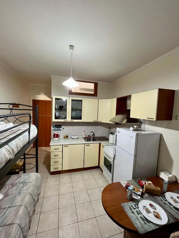 Kuchyň nebo kuchyňský kout v ubytování Pinpoint Rooms