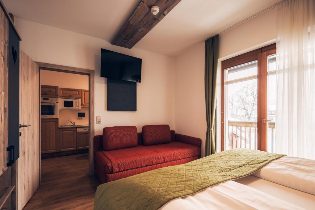 Hotel Samerhof - Apartement Met één Slaapkamer Midi Met Balkon