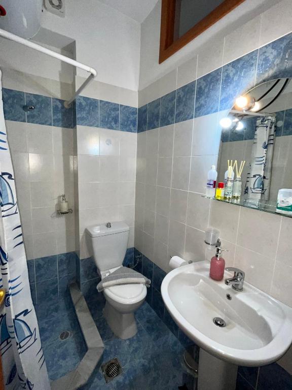 Koupelna v ubytování Pinpoint Rooms