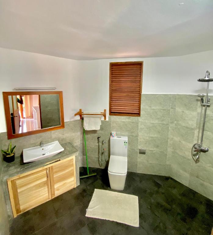 Koupelna v ubytování Mansala Safari House