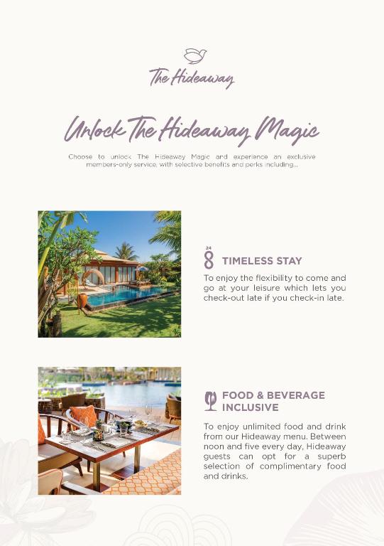 Biệt Thự Hideaway Có Hồ Bơi – Bao Trọn Gói Spa Với Hideaway Magic