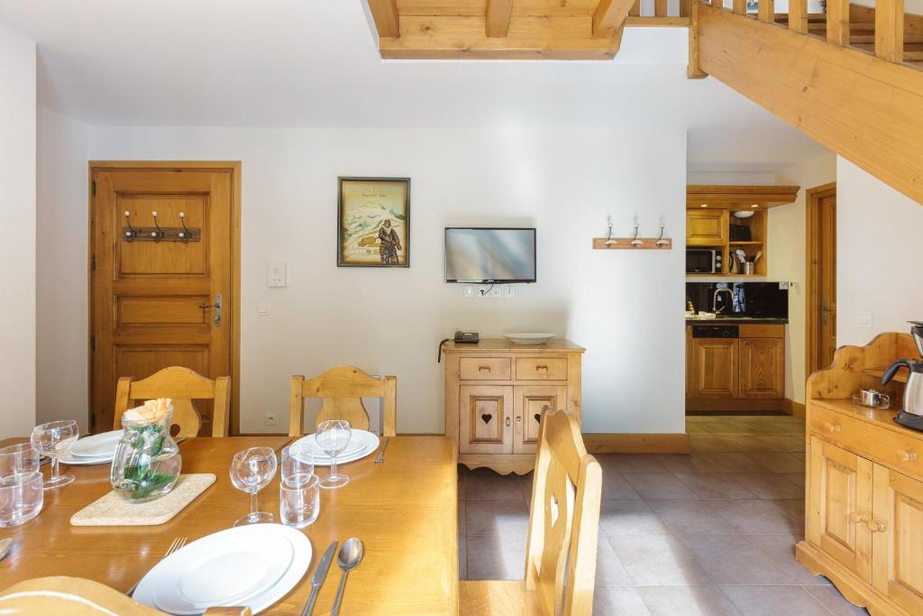 Vallorcine Apartments - Happy Rentals - Twee Slaapkamers Appartement