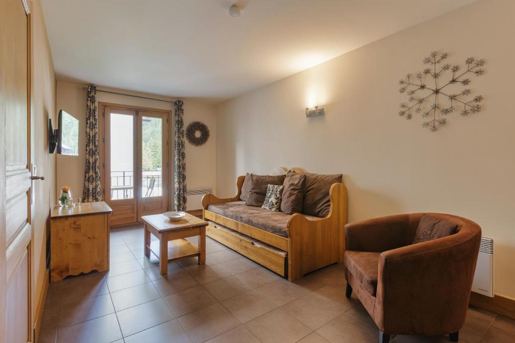 Vallorcine Apartments - Happy Rentals - Appartement Met één Slaapkamer