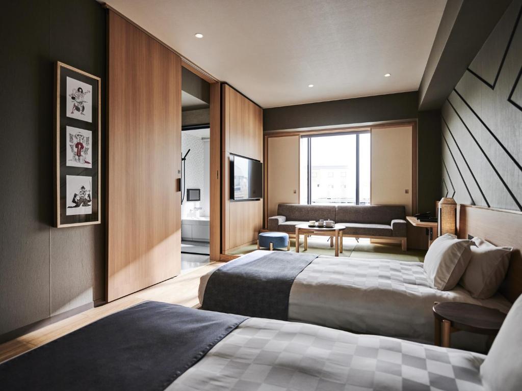 Posezení v ubytování Asakusa View Hotel Annex Rokku