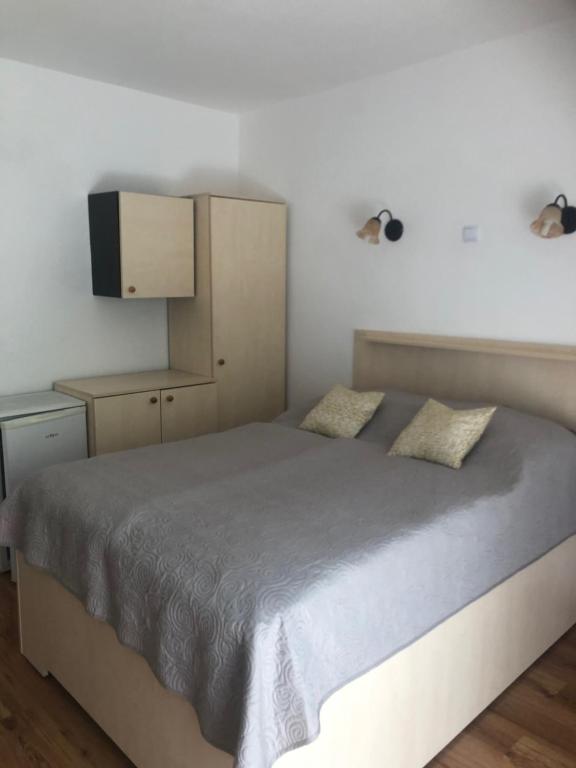 Postel nebo postele na pokoji v ubytování Ubytování U draka