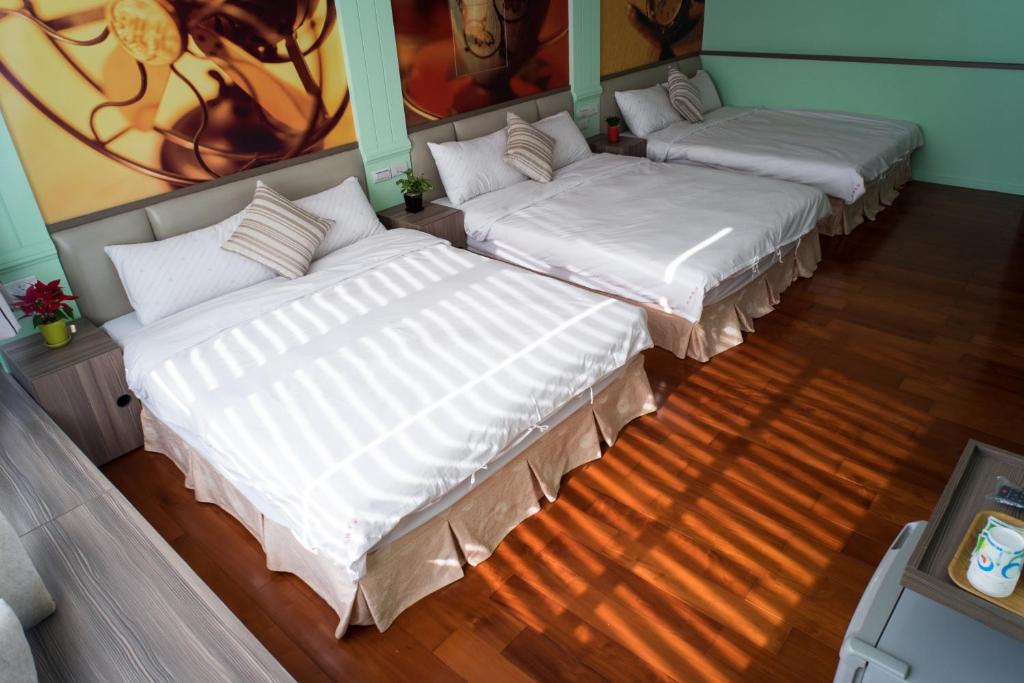 Postel nebo postele na pokoji v ubytování Bei Pin B&B