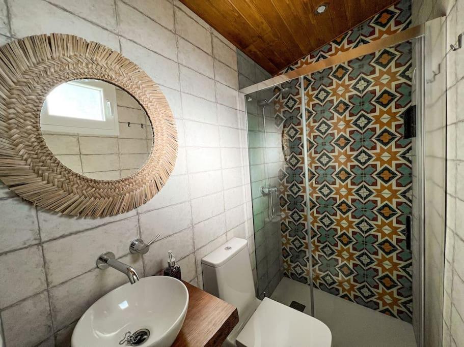Koupelna v ubytování Casa La Buganvilla