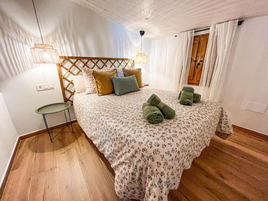 Postel nebo postele na pokoji v ubytování Casa La Buganvilla