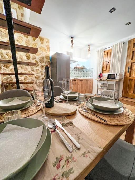 Kuchyň nebo kuchyňský kout v ubytování Casa La Buganvilla