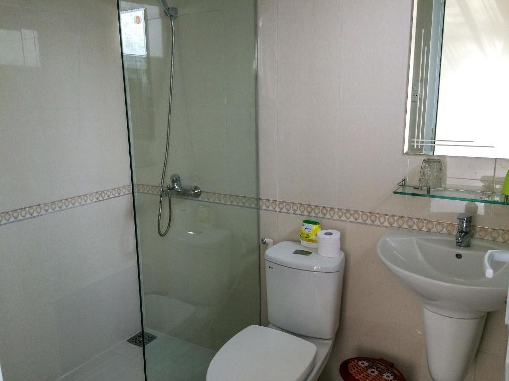 Koupelna v ubytování B & B Accommodation Service