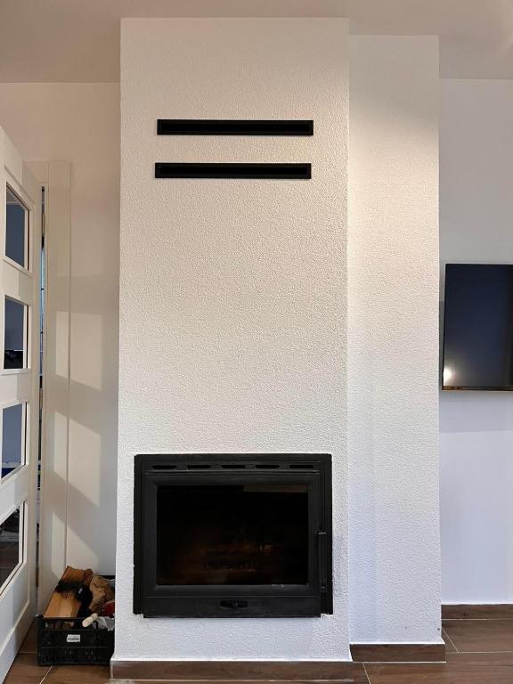TV a/nebo společenská místnost v ubytování Villa Luce