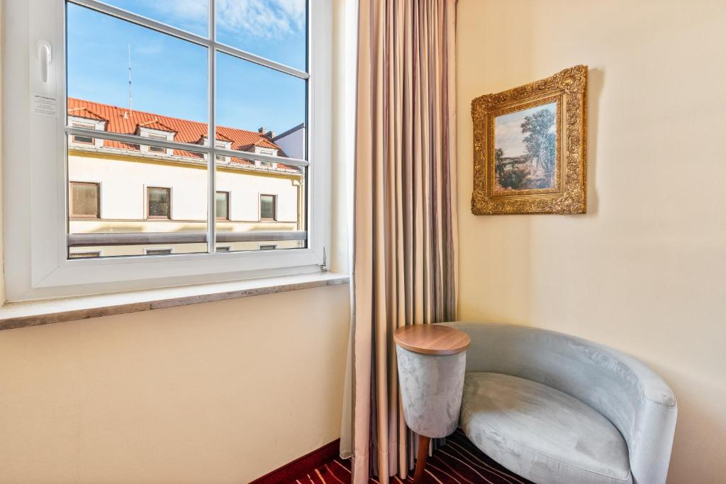 Posezení v ubytování KING's Hotel First