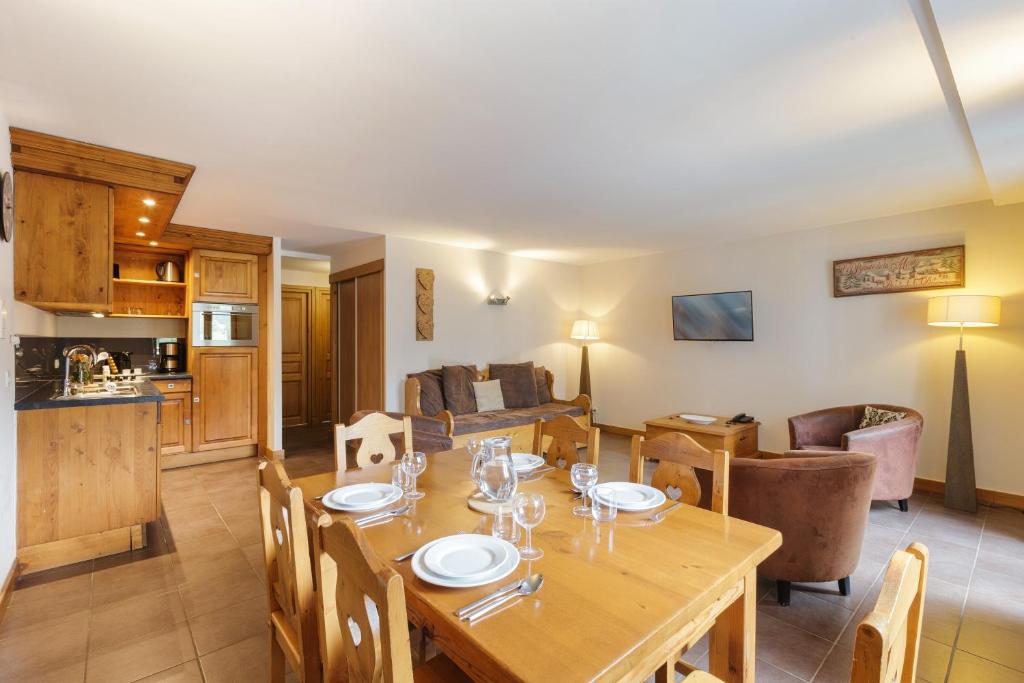 Vallorcine Apartments - Happy Rentals - Appartement Met Uitzicht Op De Bergen