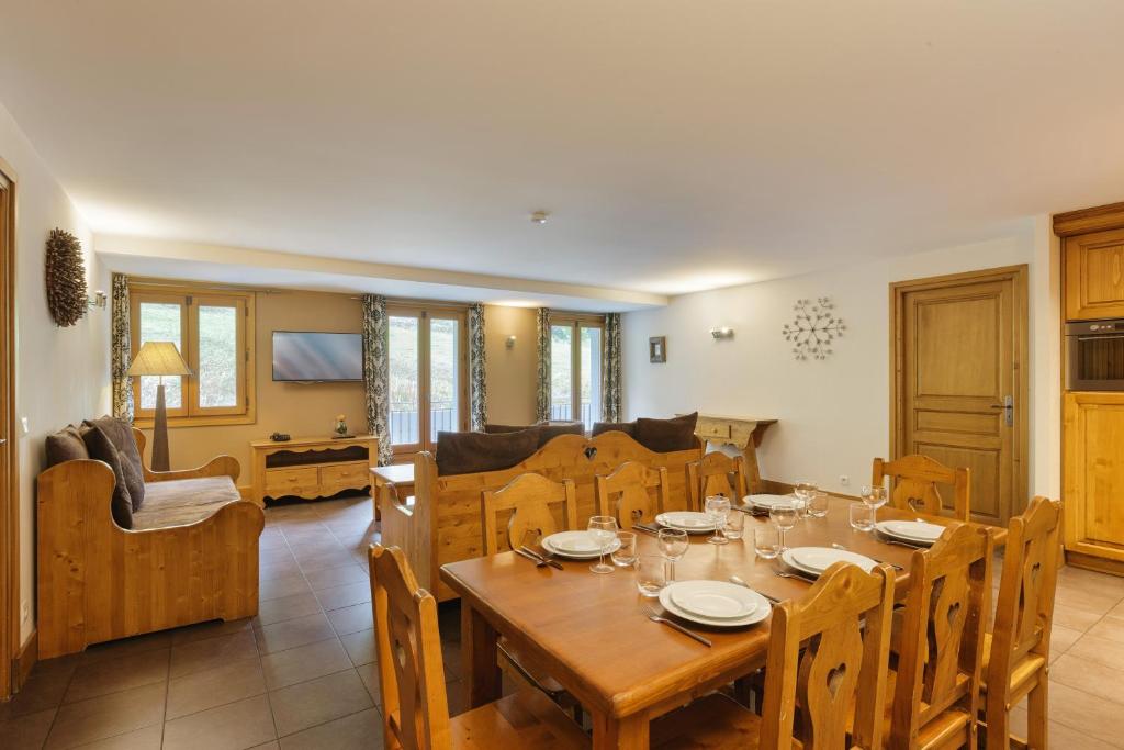 Vallorcine Apartments - Happy Rentals - Appartement Met Drie Slaapkamers