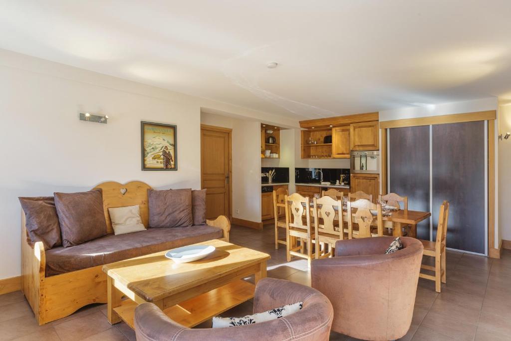 Vallorcine Apartments - Happy Rentals - Appartement Met Uitzicht Op De Bergen