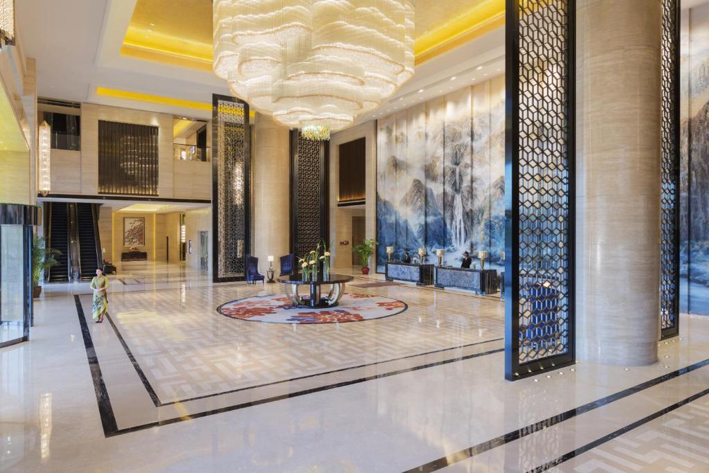 Vstupní hala nebo recepce v ubytování Wanda Realm Guangzhou Zengcheng
