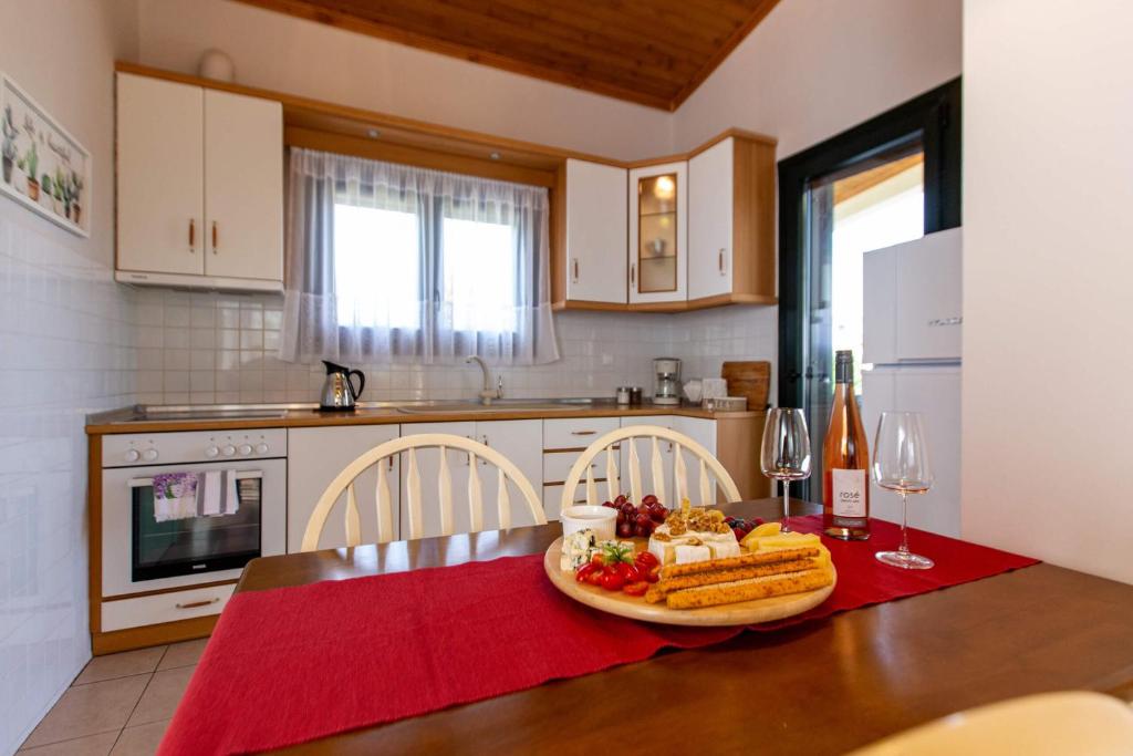 Kuchyň nebo kuchyňský kout v ubytování Casa Alegria