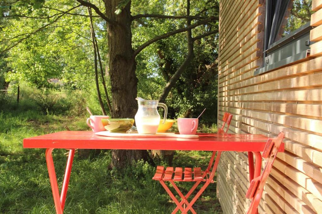 Zahrada ubytování Nice and Slow : Eco-responsible tiny house