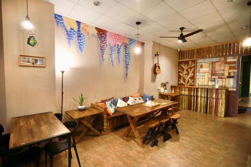 Un restaurante o sitio para comer en 好窩旅店