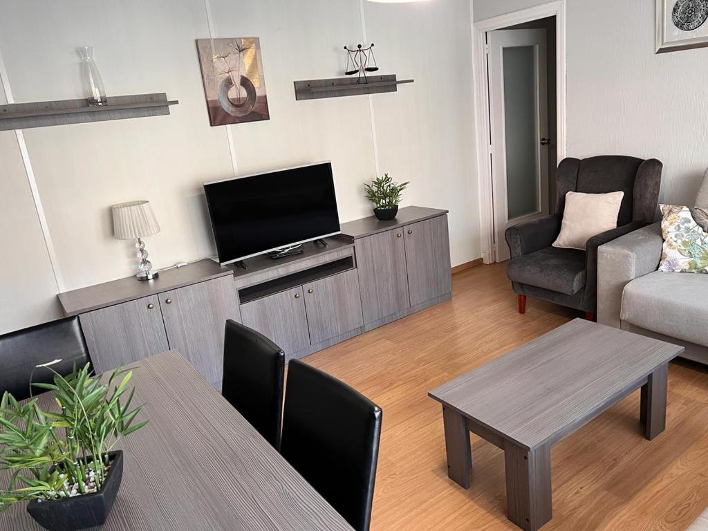 TV a/nebo společenská místnost v ubytování Del Marqués