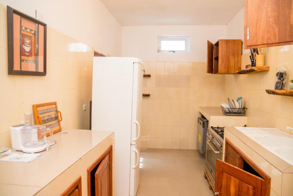 Kuchyň nebo kuchyňský kout v ubytování RESIDENCE rubis