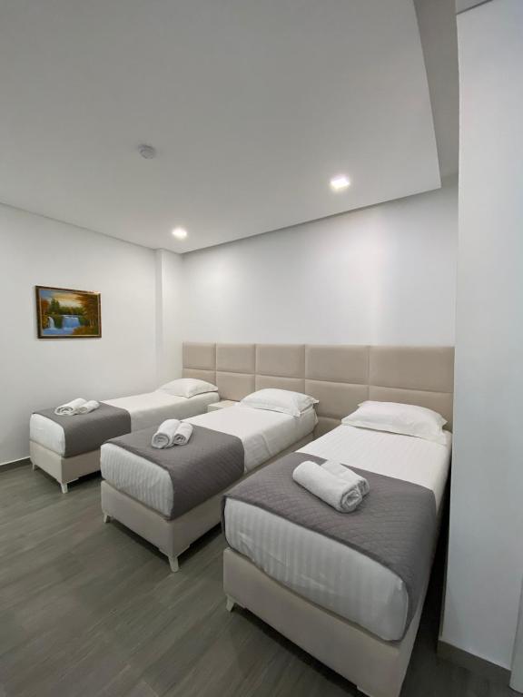 Postel nebo postele na pokoji v ubytování Edina by Hp Hotel