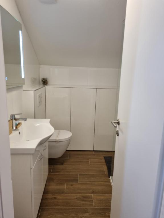 Kúpeľňa v ubytovaní Apartments Jungic, Rab