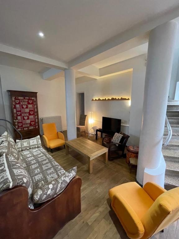 Posedenie v ubytovaní LE LOFT et le T2, Le Mont Dore, au pied de La Dordogne
