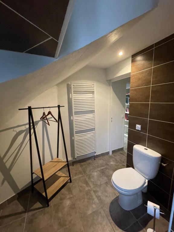 Kúpeľňa v ubytovaní LE LOFT et le T2, Le Mont Dore, au pied de La Dordogne