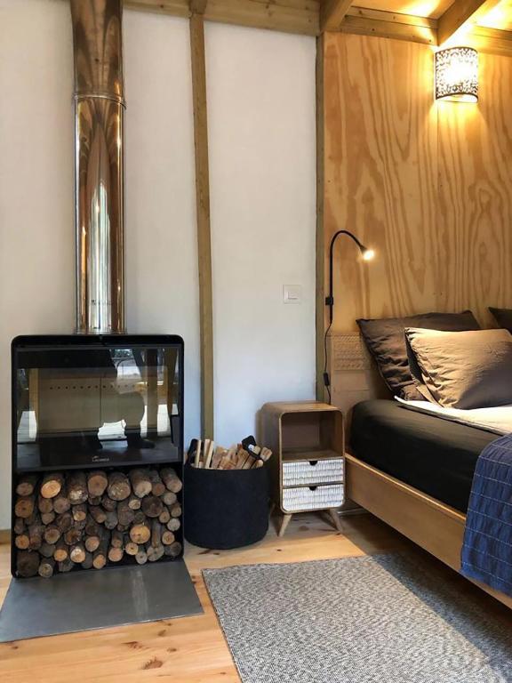Cama o camas de una habitación en miCielo - Baumhäuser