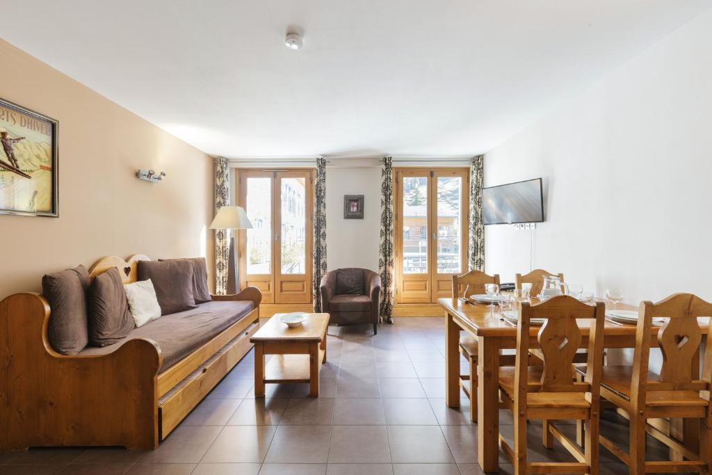 Vallorcine Apartments - Happy Rentals - Appartement Met één Slaapkamer