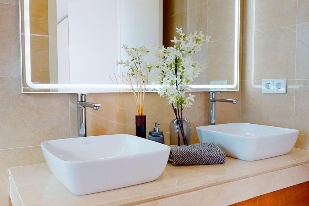 Kúpeľňa v ubytovaní Luxury Townhouse in La Cala De Mijas