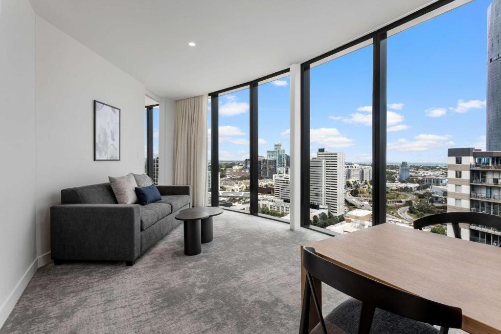 Adina Apartment Hotel Melbourne Southbank - 总理1卧室公寓城市景观 - 国王