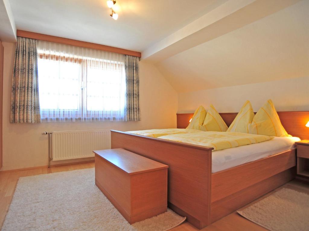 Postel nebo postele na pokoji v ubytování Ferienhaus Nickl