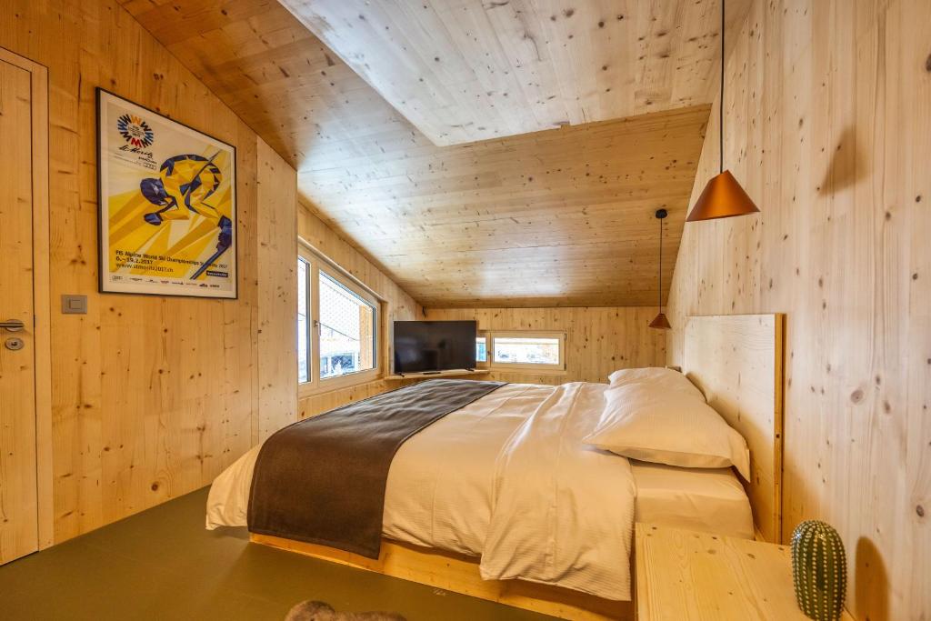 Postel nebo postele na pokoji v ubytování MAD Mount Hotel & Spa